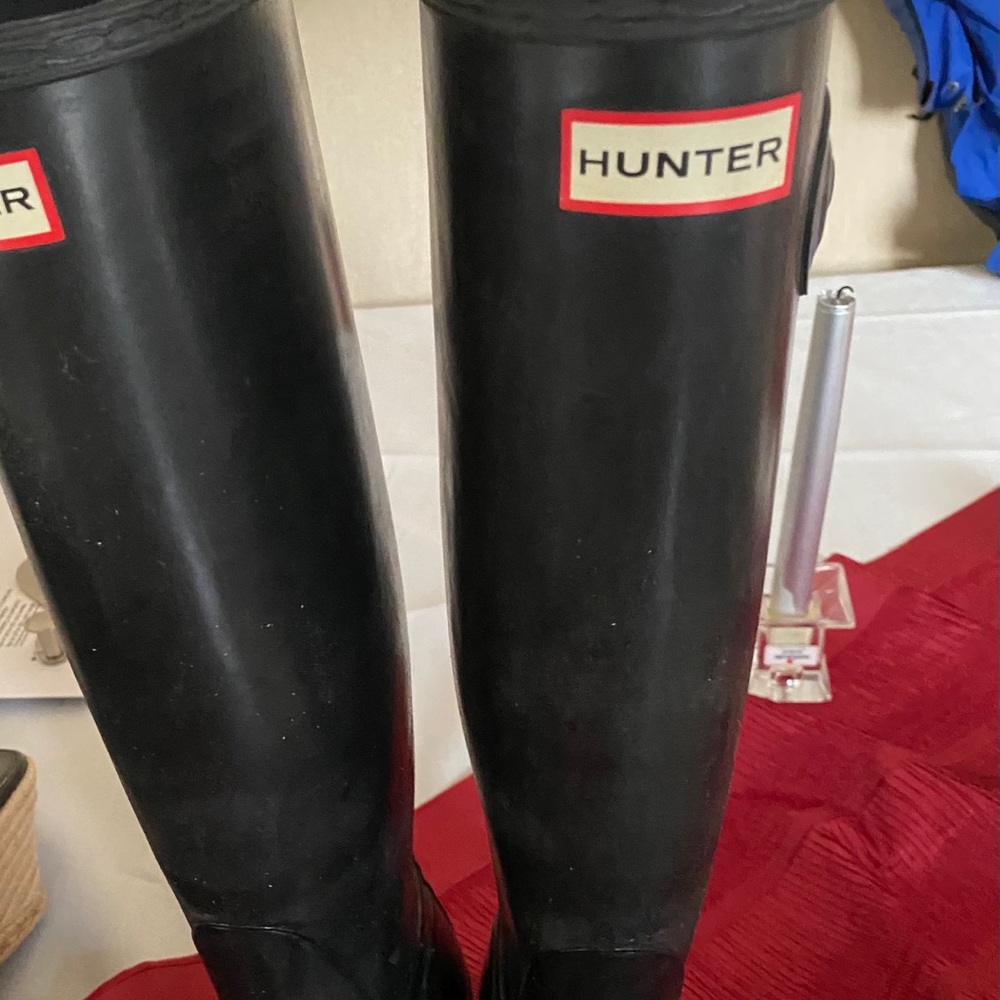 Hunter tall boots